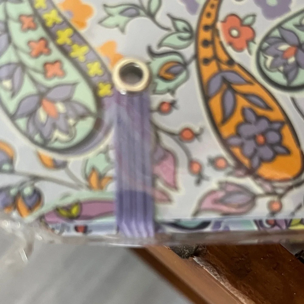 Vera Bradley Maddalena Lavender Paisley Large Planner